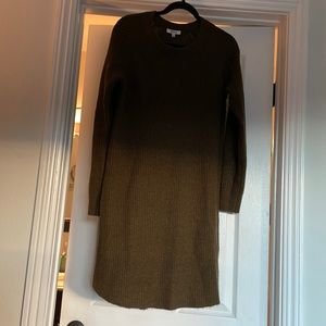 Madewell sweater dress